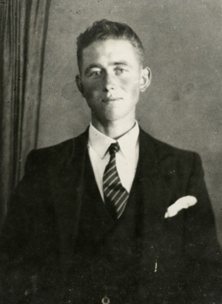 Formal Studio Portrait of Austin McGing. 