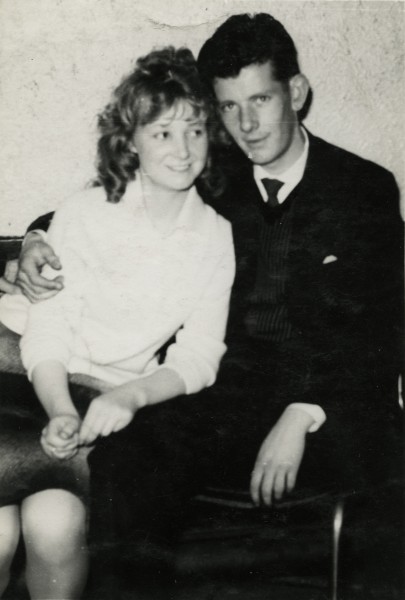 Marie and Vincent as a young couple