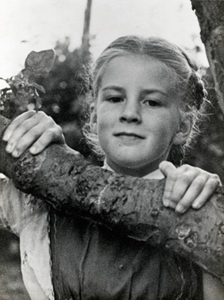 Grainne Mary White Clune as a child