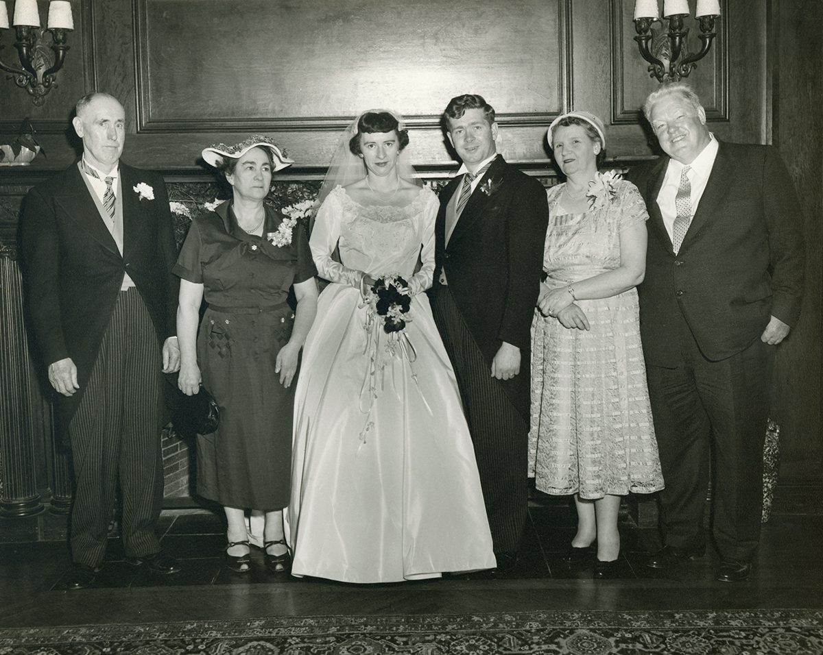Geraghty // Boston & County Galway :: Wedding of Margaret Cassidy and Thomas Geraghty, with their parents