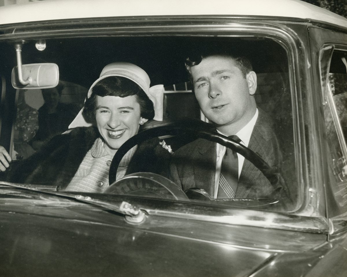 Geraghty // Boston & County Galway :: Ann Geraghty's parents, Margaret Cassidy and Thomas Geraghty, newly-weds