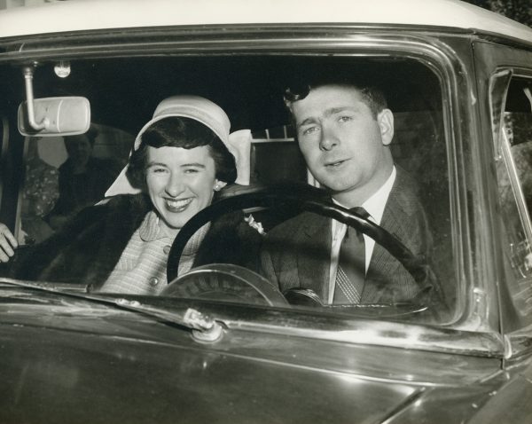 Ann Geraghty\'s parents, Margaret Cassidy and Thomas Geraghty, newly-weds