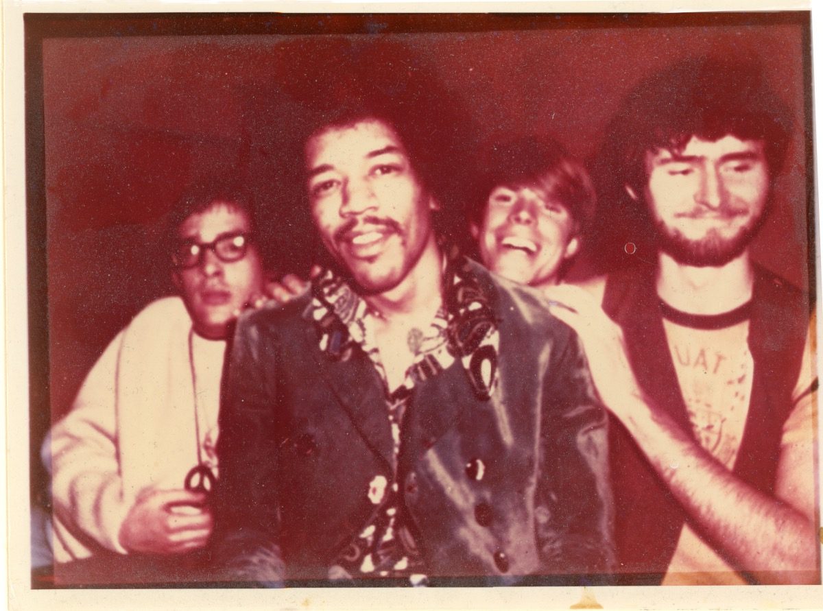 Murray // Washington DC :: Chris and friends meet Jimi Hendrix - thanks to a rooster head, 1968